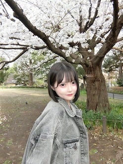 CANDY TUNE・りのまる　あざとショット公開！！桜が似合いすぎると話題に