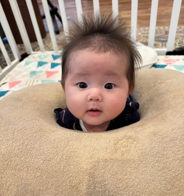 オリラジ・藤森慎吾、昨年誕生娘の『すくすく』ショット公開！ぴょっこりショットにファンほっこり