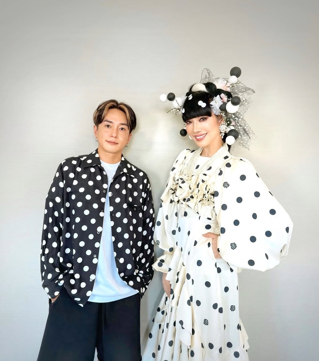 アンミカ、28年ぶりのヘアショー登場！ドットドレスで圧巻のランウェイ