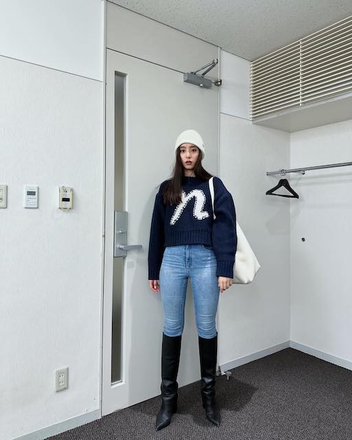 「たまにスキニーを履く。身体の変化に気づくために。」新木優子私服ショットが話題に💕