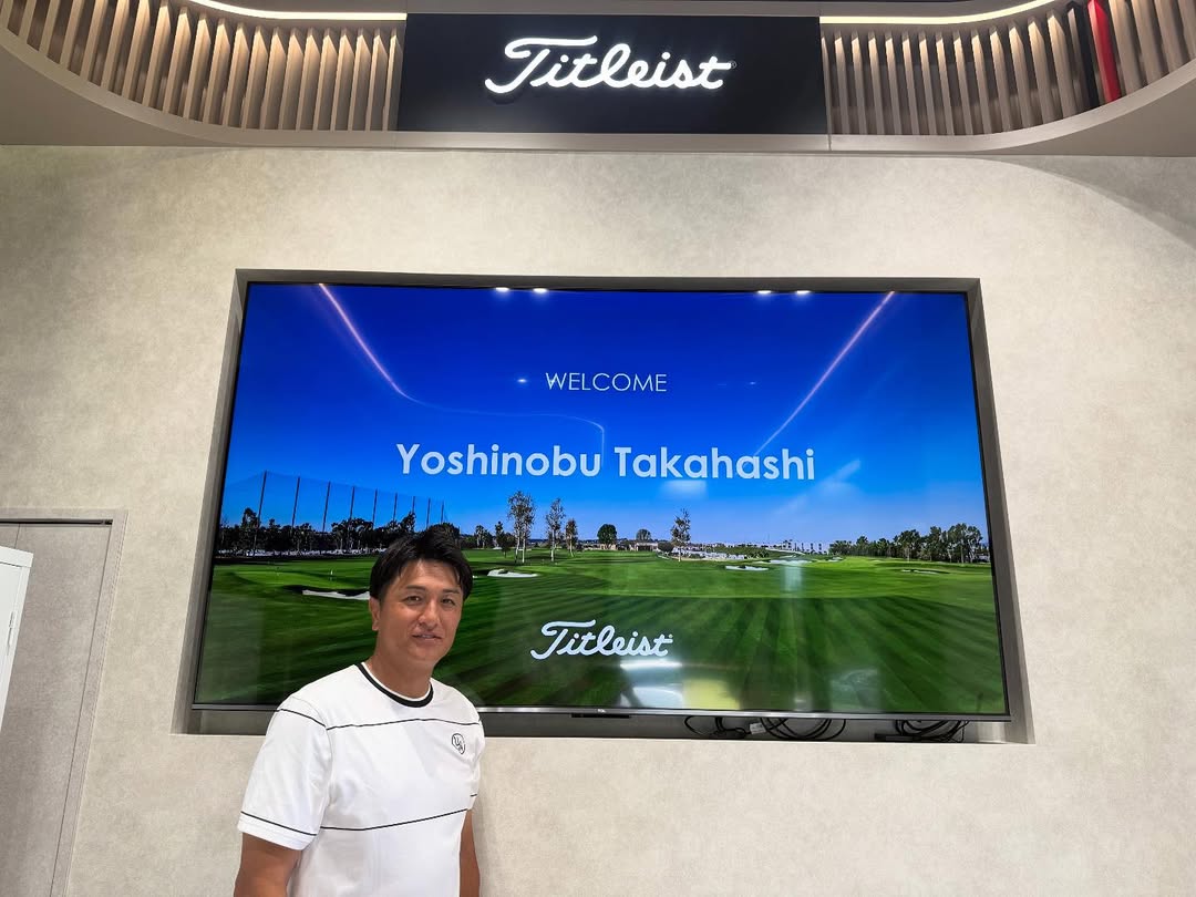 あの元プロ野球選手がタイトリストのフィッティングへ！