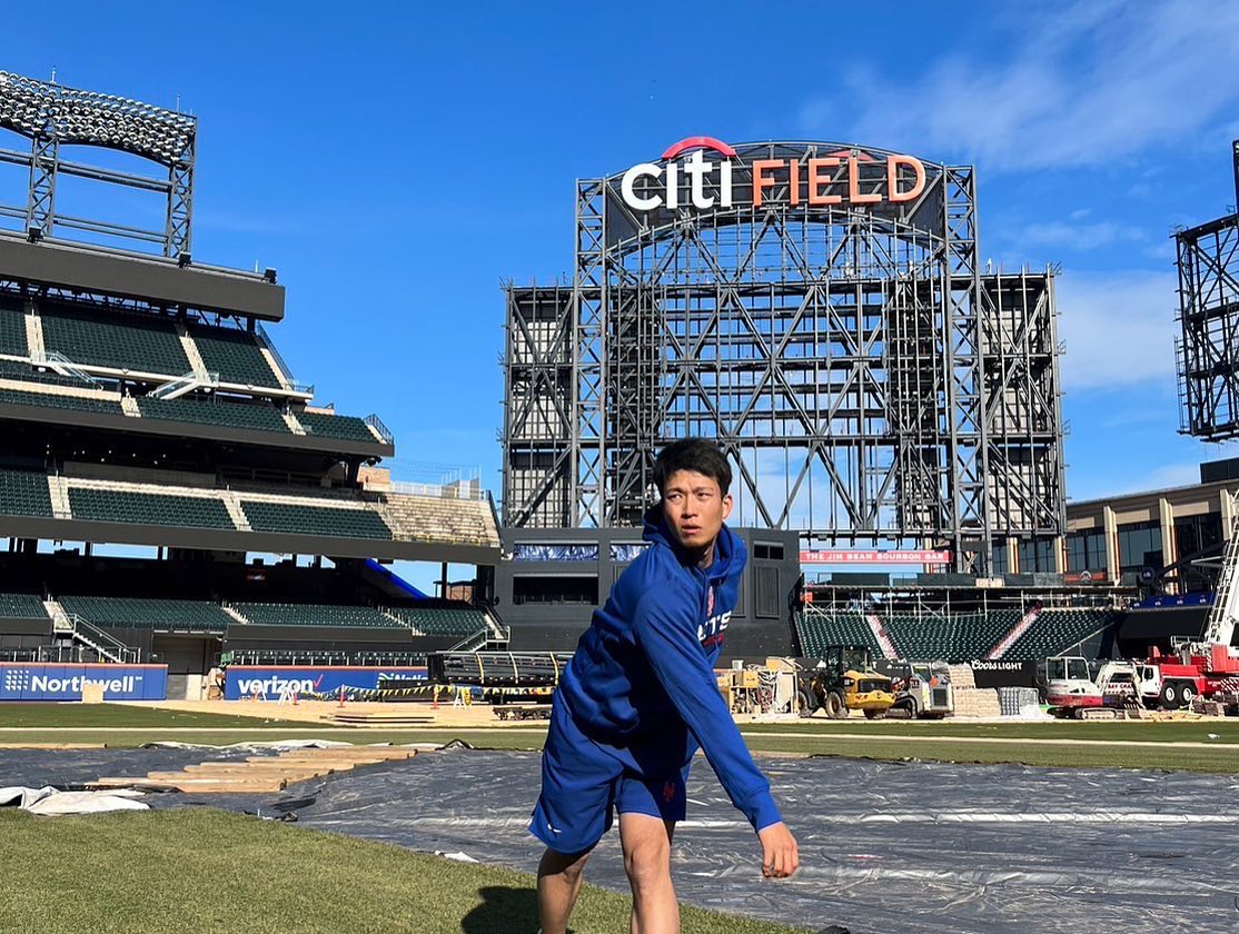 ✊千賀滉大がNYメッツの本拠地へ！現地ファンからは期待の声相次ぐ🇺🇸