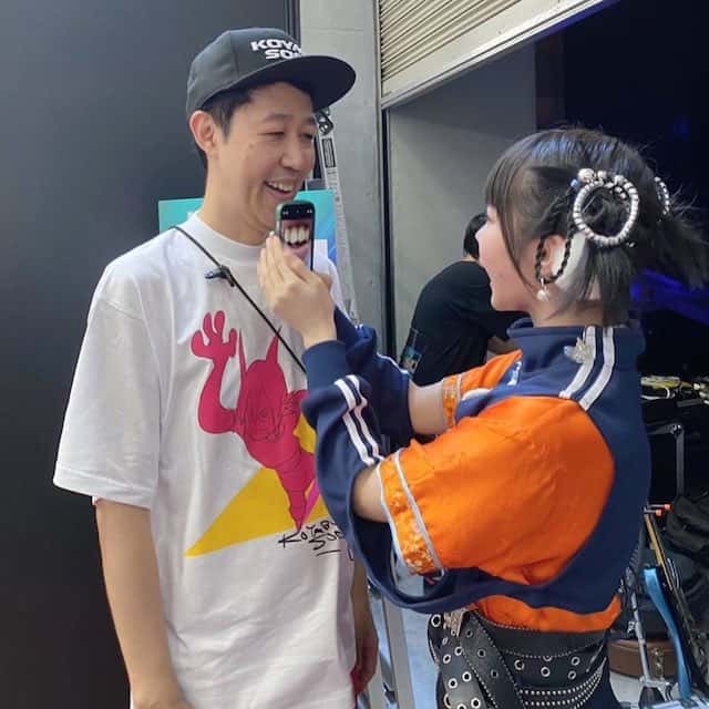 あのちゃんが小藪のトレードマークのあの部分を撮影⁉︎「歯撮ってんの可愛い😂❤️」