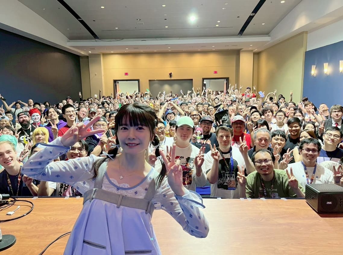 「ワシントンでのイベント最高でした！」声優・竹達彩奈がアメリカ・ワシントンでイベントを開催！