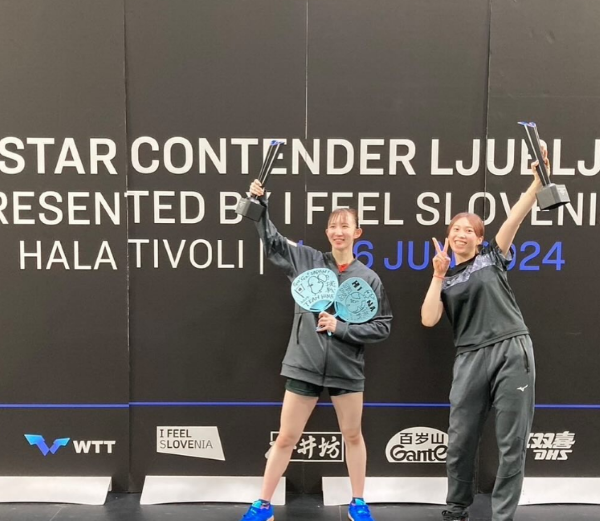 早田ひなが2週連続2冠達成！パリ五輪へ弾みをつける