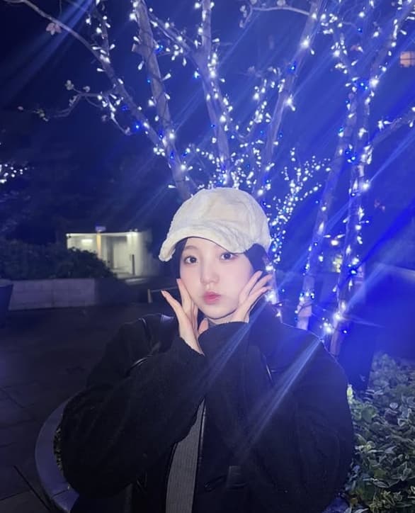 フィギュア選手〇〇が、間に合った〜！イルミネーション点灯の瞬間に歓喜！