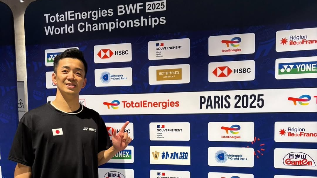 バドミントン・西本拳太、世界選手権パリ大会へ決意表明！