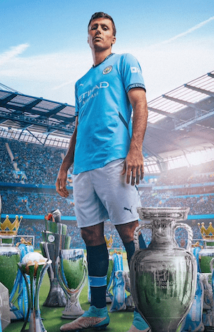 マンチェスター・シティがEURO優勝のロドリを祝福