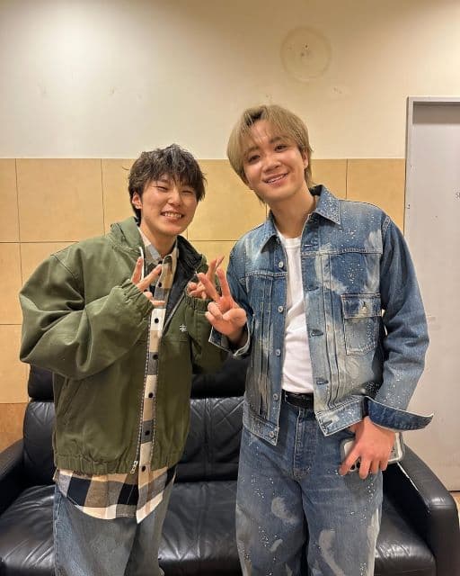 「なんか兄弟に見えてきた」コムドット・あむぎり、ゆうまの名古屋公演へ！笑顔の2ショットを公開