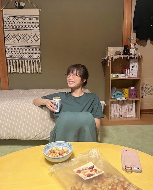 広瀬アリスの家飲み姿を公開🍻