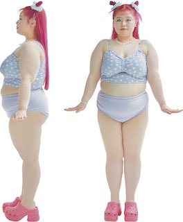 超人気女性”ぽっちゃり”YouTuber スタイル赤裸々披露に「ぬいぐるみみたい」「ぜーんぶかわちい」