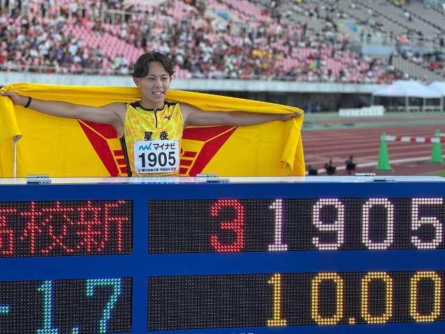 「これからも全力で戦いたいと思います！」陸上界