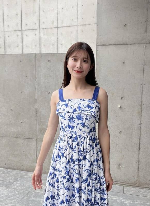 元TBSアナ山本里菜 リゾートワンピースショットが素敵すぎると話題に