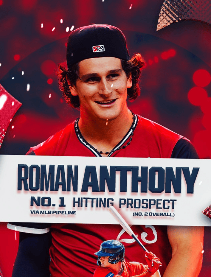 レッドソックス ロマン・アンソニー Roman AnthonyサインMLB公式
