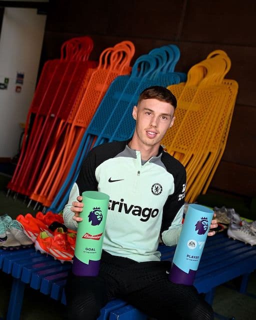 チェルシーMFパーマー 自身初となるPL月間最優秀選手賞を受賞