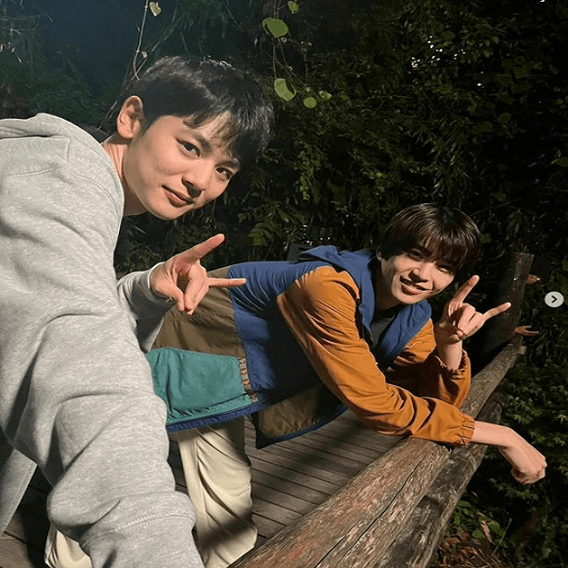 イケメン俳優「 ひだまりが聴こえる」ロケでのBBQと釣りを満喫