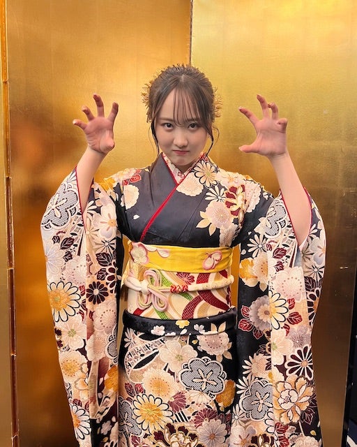 本田望結 振袖姿披露にファン悶絶😳💖「あけましておめでとうございます🎍」