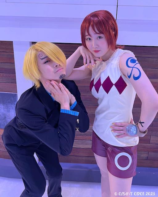 本田望結 2ショット公開😳💖ナミ役完全再現で話題に❗️「みゆナミ可愛いすぎる！」