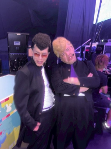 画質はJ-PHONE級！？麒麟・川島明、裏側ショットで「川島兄弟」復活を報告！