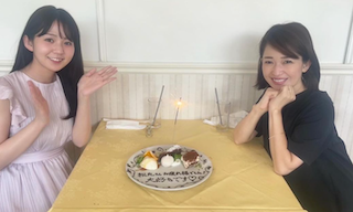 嫉妬する同僚暴露したアナウンサー 美人後輩との2ショット公開「大好きだ！」