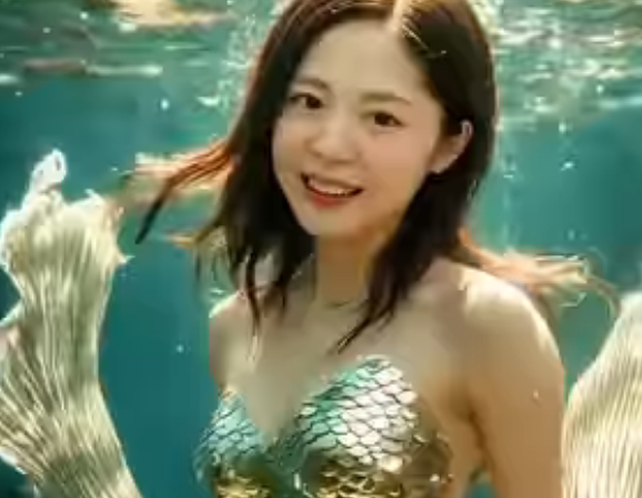 「めっちゃ可愛い」人魚姫に変身した美女プロボウラー、チェンジムービーが”美”だとファンを魅了！「綺麗です」