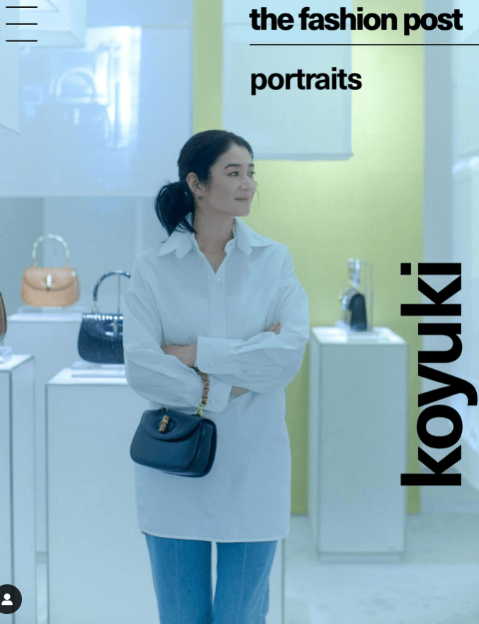 小雪、GUCCIの日本上陸60周年を記念した特別展を訪問！ファンから賞賛の声