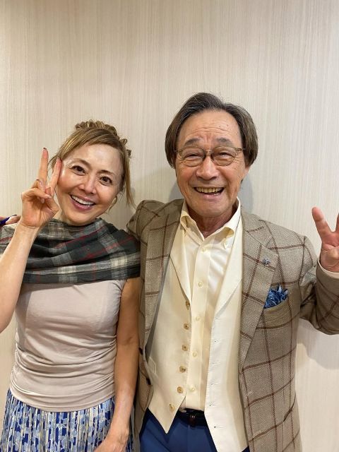 熊谷真実が“超大物俳優”とツーショットを披露！