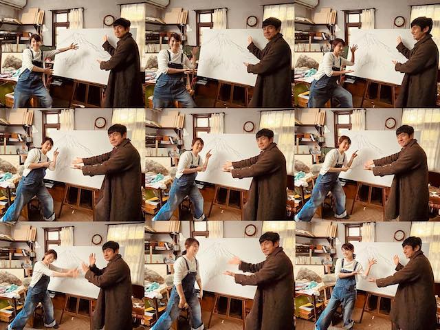 石田ゆり子と西島秀俊の仲良しオフショットが話題に「安定のお2人」