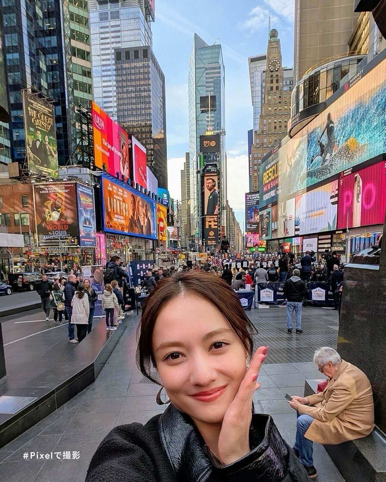 谷まりあ、アナザースカイ撮影のためにニューヨークへ！