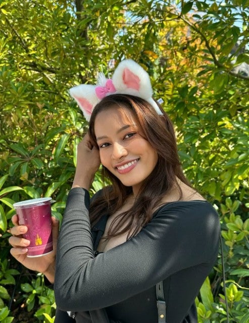 ディズニーでの素顔に反響！女子バレー・オクム大庭冬美ハウィが“猫耳ショット”を大公開