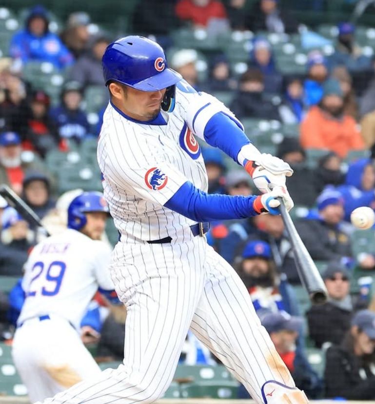 鈴木誠也3試合連続のマルチヒット！打率3割台に乗せ好調をキープ