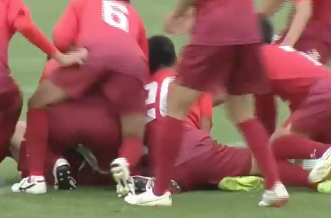 高知vs明徳義塾 第100回全国高校サッカー選手権・高知県大会決勝