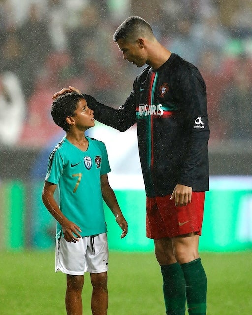 C・ロナウドJrがU15ポルトガル代表に初招集！