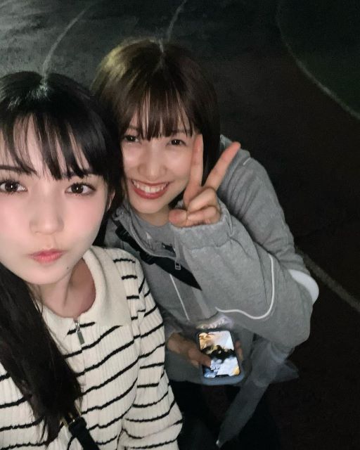 元モー娘。道重さゆみ「仲良し先輩＆後輩」コンビで遊んだオフ感満載ショットにファン歓喜！