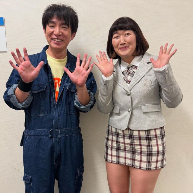 濱口優と「超ミニスカ衣装」で写るあの女性芸人にファン大注目!?