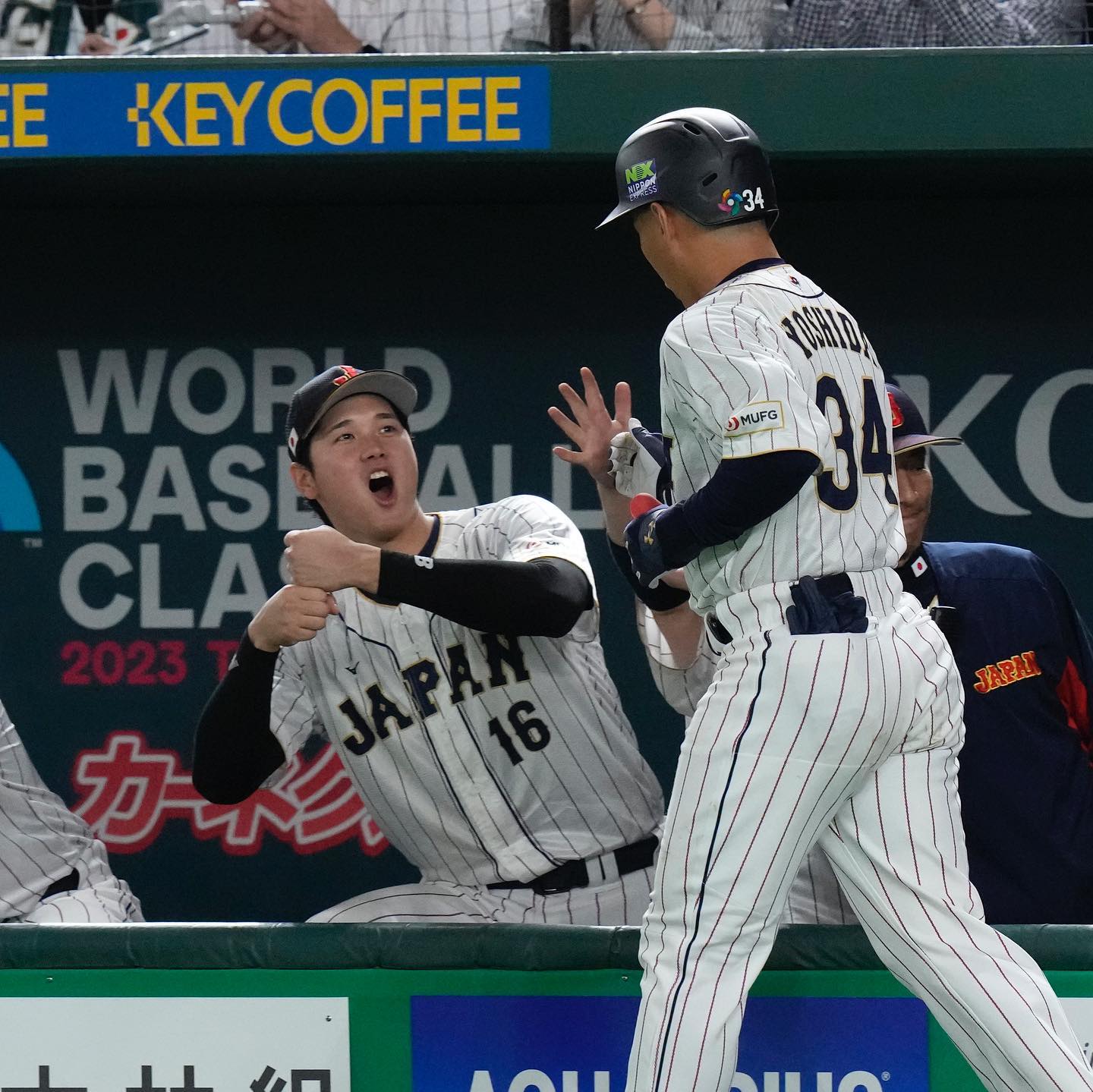 🔥吉田正尚の投稿に所属先レッドソックス公式インスタ「MACHO MAN 💪」