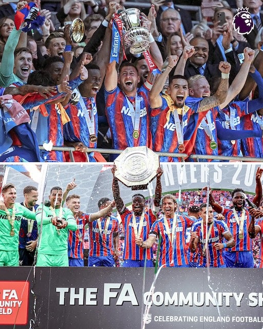 クリスタル・パレスがコミュニティ・シールド初制覇　5月のFA杯に続き、3か月で主要タイトル2冠