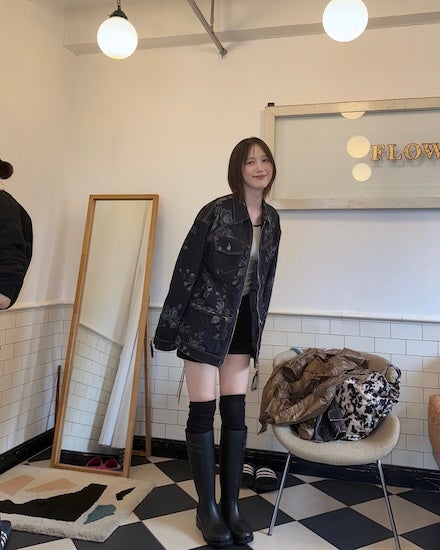 お気に入りは〇〇のラバーブーツ　本田翼が私服姿の最新ショットを公開