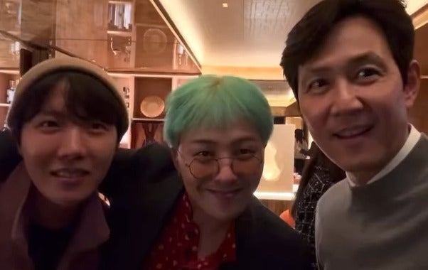 「BTS × BIGBANG × イカゲーム俳優」韓国豪華3ショットが話題に
