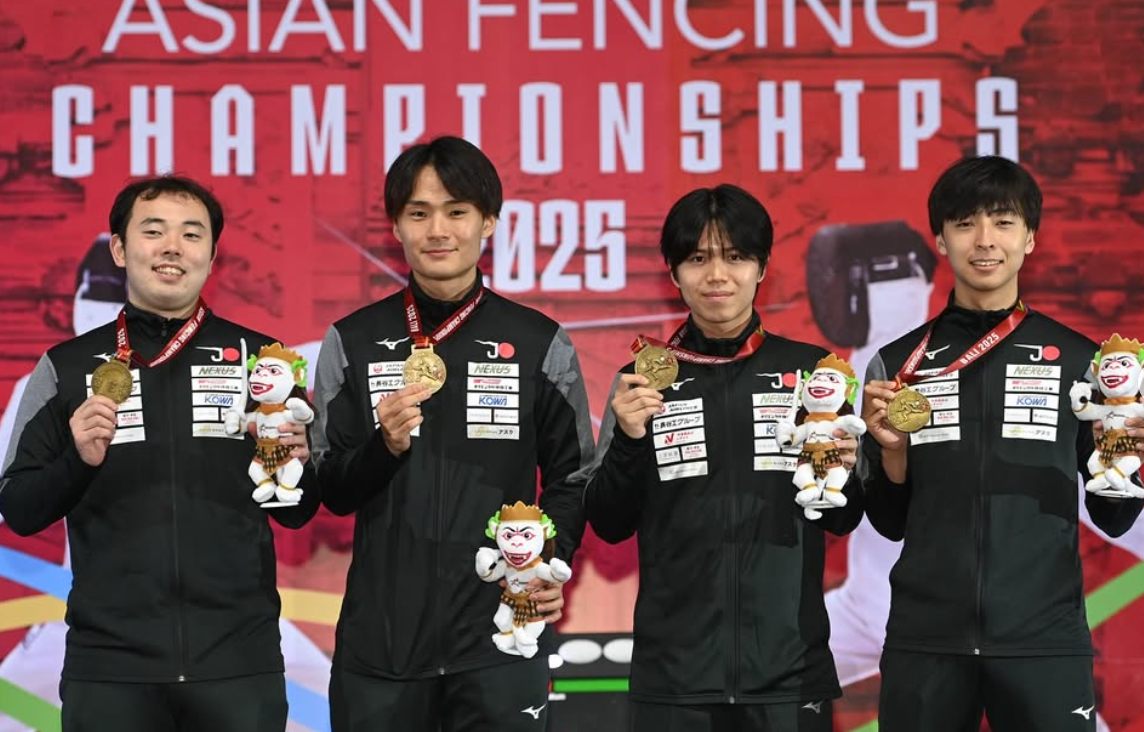 フェンシング日本代表・飯村一輝、仙台で金獲得