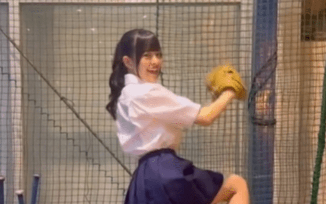 「キャッチャーの気持ちになれた、、？」越まりん、彼女と