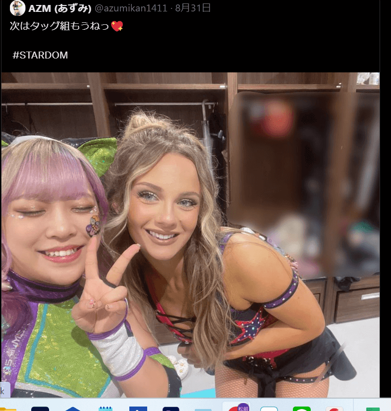 AZMとアンナ・ジェイ、優秀チーム結成の予感