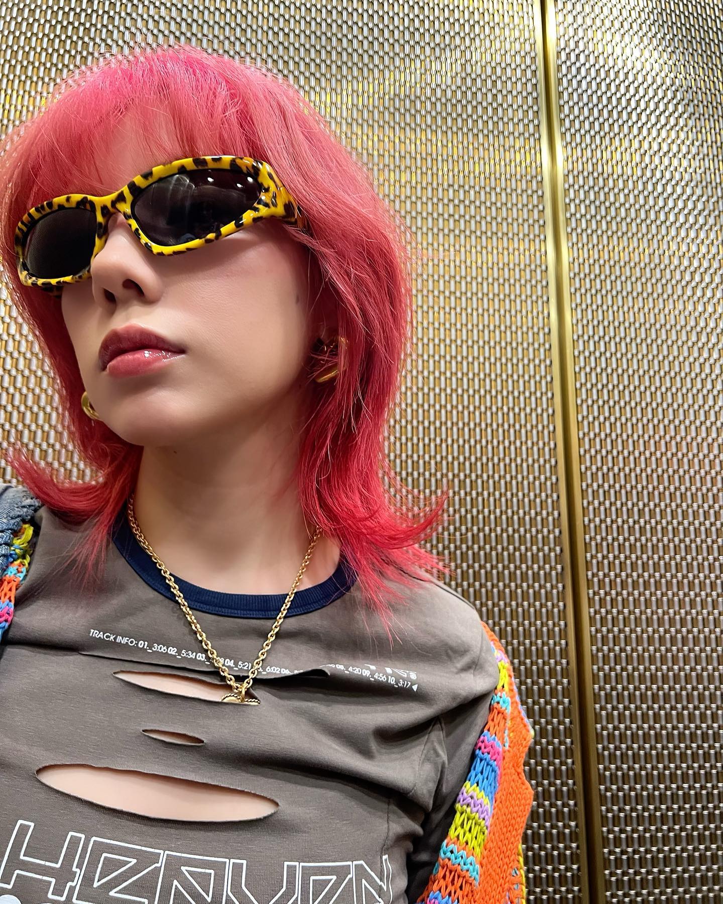 仲里依紗の最新ヘアが可愛すぎる💖ピンク＆ウルフカットが「ビリーアイリッシュ的な雰囲気！」❗️