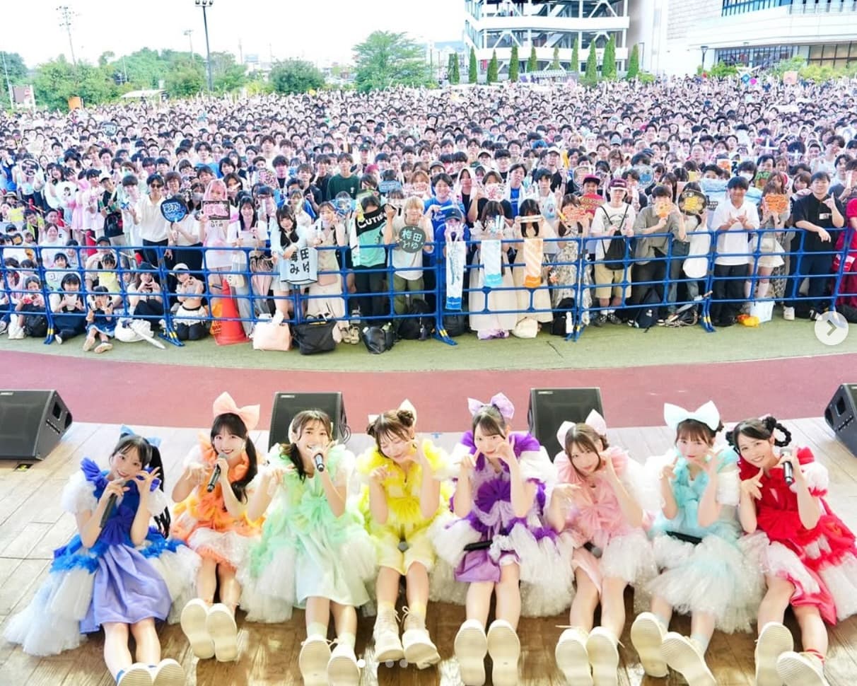 大人気CUTIE STREET、平日の柏も超満員！