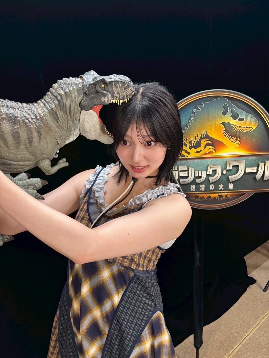 「あ〜喰われる〜」吉川愛、大人気映画ジュラシック・ワールドで吹き替えを担当することをファンに報告