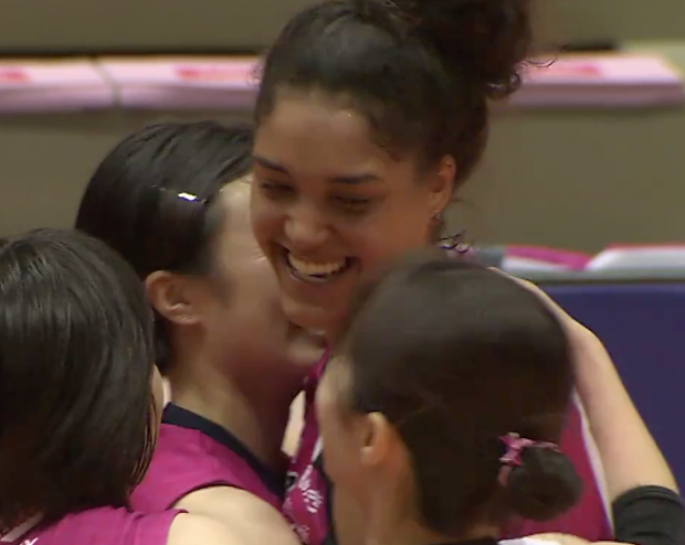 Ｖリーグ女子　ヴィクトリーナ姫路 vs. 岡山シーガルズ 2021/11/6【ハイライト】