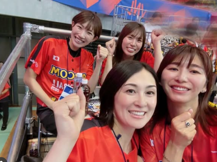 「現役時代の裏話も」元日本代表・石井優希、ネーションズリーグ千葉大会で熱戦を観戦