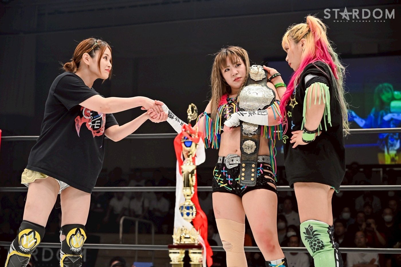 「無事に防衛できました」プロレスラー・星来芽依がベルトを死守！？対戦相手への感謝も語る