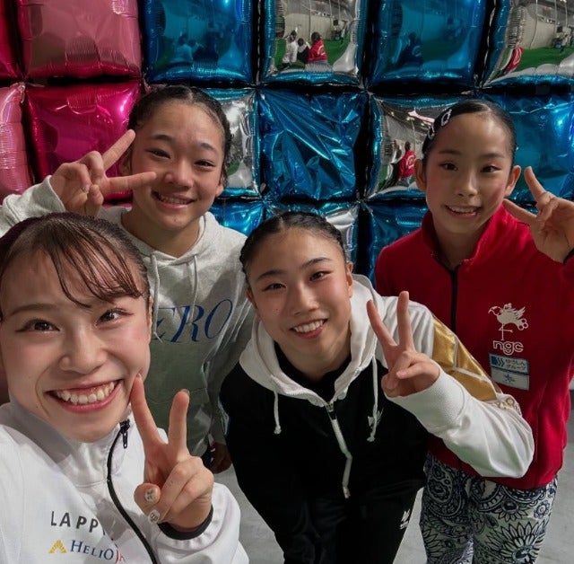 杉原愛子がアジア選手権大会に向けて会場練習スタート！