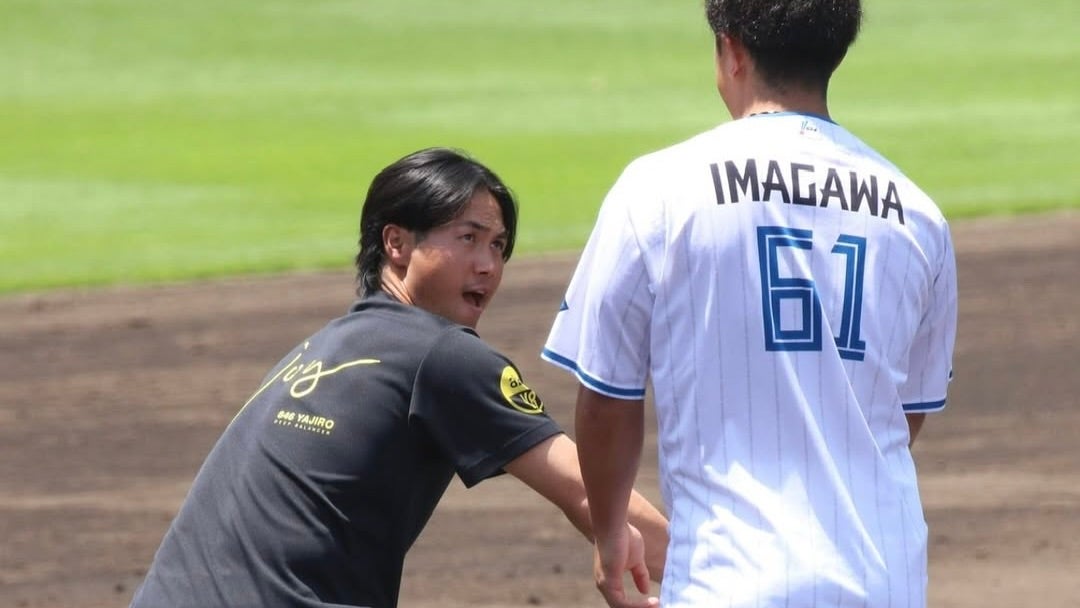 「プレーだけじゃなく、こういう全ての姿勢がまさに野球魂」日ハム・今川優馬、グラウンドでの素敵なオフショットにファンほっこり！